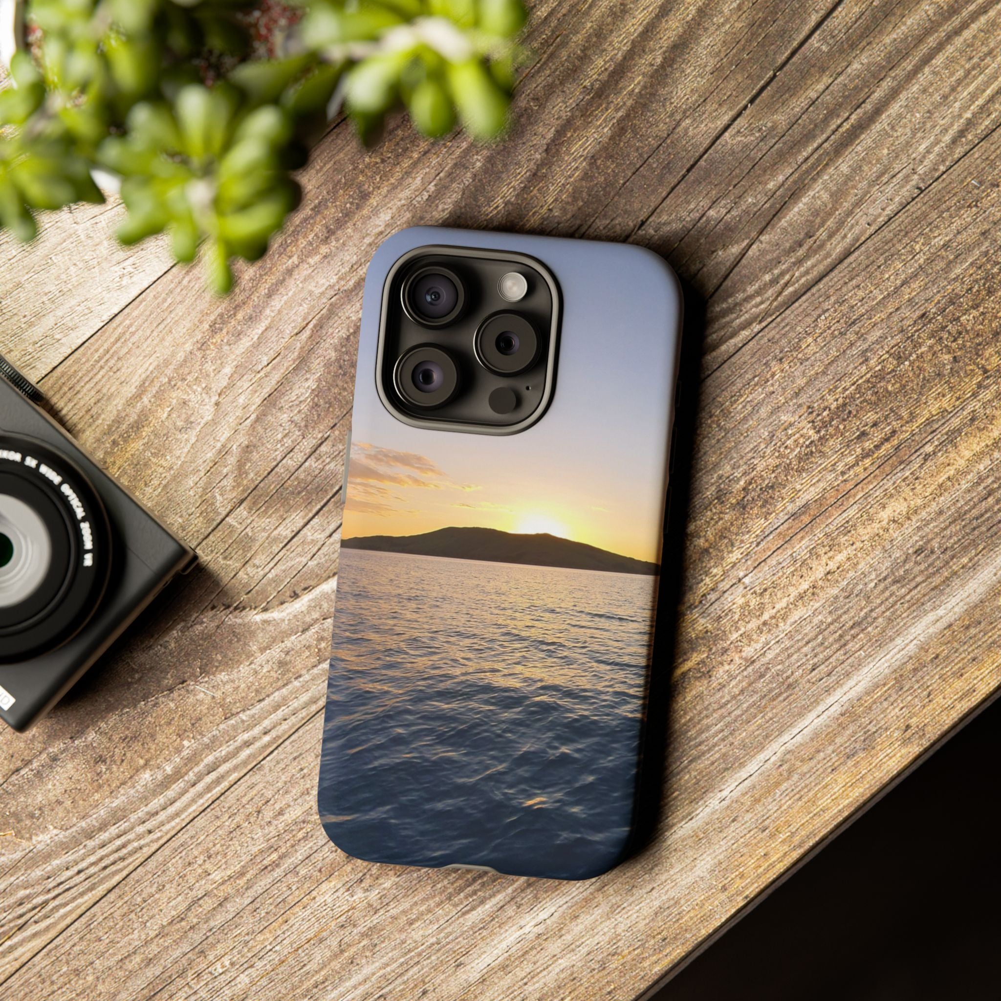 Scenic Phone Case - Tough Cases with Sunrise Design